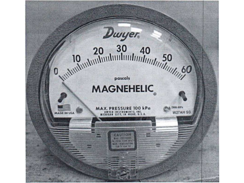 Манометр дифференциальный показывающий Magnehelic 2000-60РА № 161222CK-09 