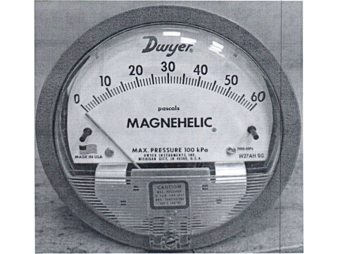 Манометр дифференциальный показывающий Magnehelic 2000-60РА № 161222CK-10 