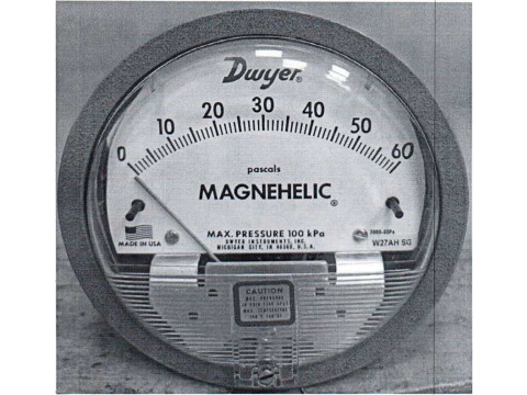 Манометр дифференциальный показывающий Magnehelic 2000-60РА № 161222CK-16 