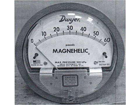 Манометр дифференциальный показывающий Magnehelic 2000-60РА № 161222CK-17 