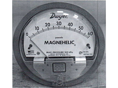 Манометр дифференциальный показывающий Magnehelic 2000-60РА № 161222CK-28 