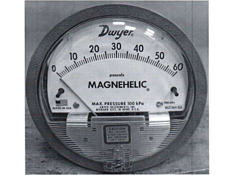 Манометр дифференциальный показывающий Magnehelic 2000-60РА № 161222CK-39 