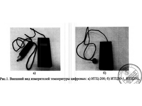 Измерители температуры цифровые ИТЦ 