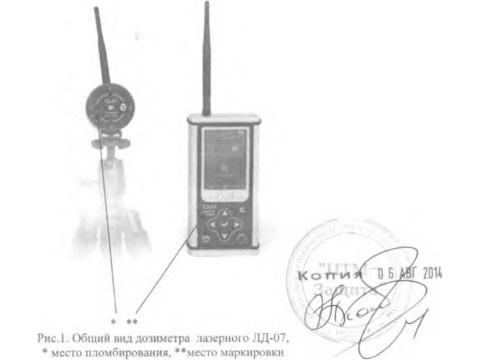 Дозиметры лазерные ЛД-07 