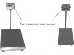 Весы платформенные для статического взвешивания СКЕ, СКЕ-Н 