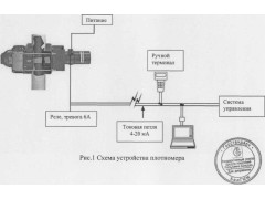 Плотномеры DSG c электронным блоком GEN2000 