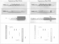 Термометры медицинские максимальные стеклянные iMed W23A, iMed W00 